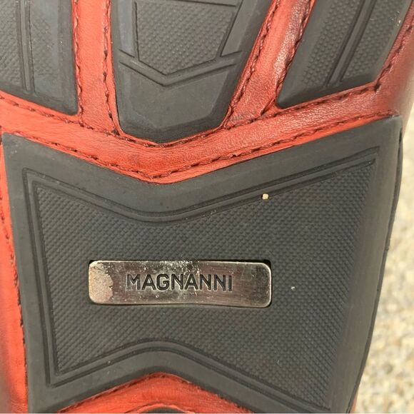 Mens Magnanni Dylan Leather Driving Shoe Slip On Nordstrom size 8 - Picture 9 of 14